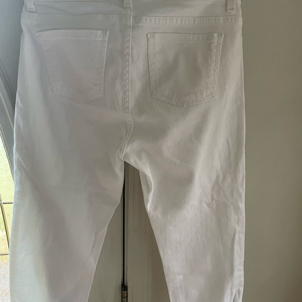Michael Kors Collection White Capris